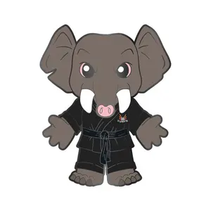 Jiu Jitsu Combat Creatures Ekko the Elephant Collectible Pin by Lord Mesa