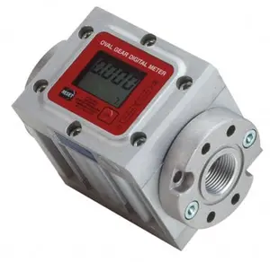 Liquidynamics 100380 In-Line Meter w/ Display, Gallon Calibration, 1.3 - 13.0 GPM, 3/4” NPTF
