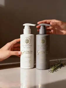 GloRevive Growth Set Infused with Rosemary Saw Palmetto & Bhringraj for Fuller Healthier Hair