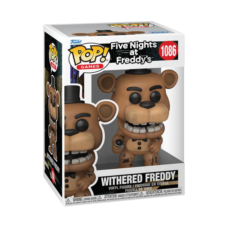 Funko Pop! Five Nights at Freddy's - Withered Freddy #1086 Collectible Pop Vinyl Figure