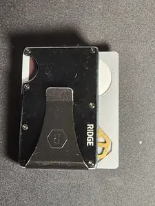 Ridge Wallet Key & AirTag Holder - Durable 3D Printed Accessory for Minimalist Everyday Carry