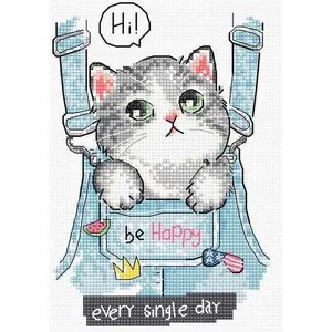 Be Happy L8042 Counted Cross Stitch Kit