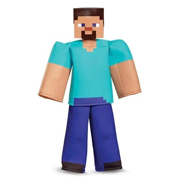 Boy's Minecraft Steve Prestige Costume