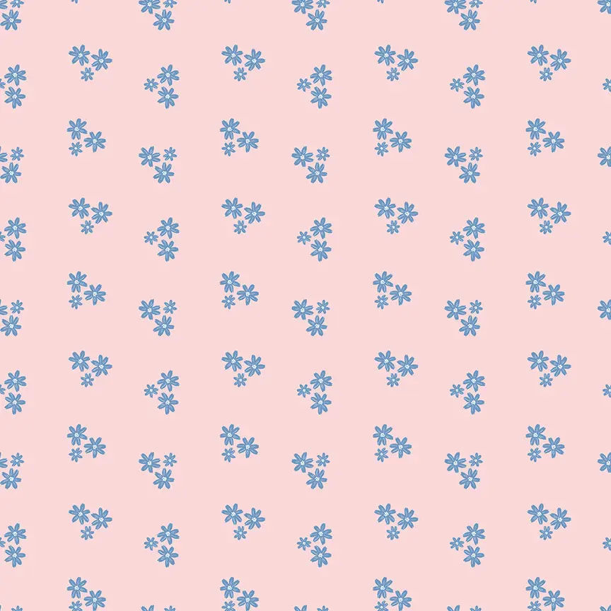 Fabric Riley Blake Pink Floral Firework Fields by the Quarter Yard C17587-PINK