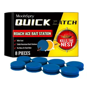 Roach Repellent Kit,  Powerful Gel Effective Bait Exterminator for Indoor Multi-Surface Pest Control with Microfiber Floor Mop Summer Essentials Home Care Products Cockroach Long-Lasting Protection
