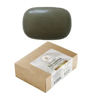 Dead Sea Mud Soap Bar Facial Cleanser and Body Care with Dead Sea Minerals by Bold Beautiful Cosmetics All Skin Types