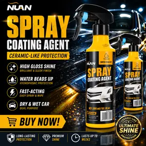 NUAN nano car coating spray-Spray Coating Agent, Water-Repellent, Stain-Proof & Stunning Reflections, Festive Eye-Catcher