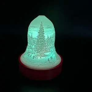 3D Printed Holiday Bell 