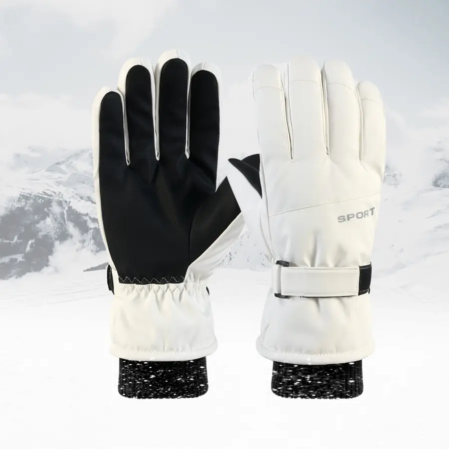 Winter Gloves,Ski Gloves Waterproof &Warm Cold Weather Gloves for Ski,Cold Weather Cycling, Driving, Running