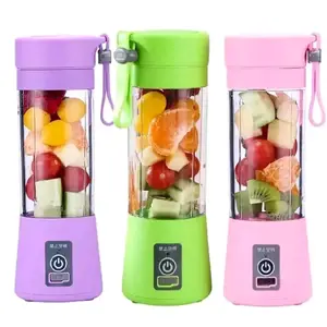 Electric Mini Juice Blender Home USB 6 Blades Juice Cup Machine Portable Fruit Juice Blenders Fruit Tools