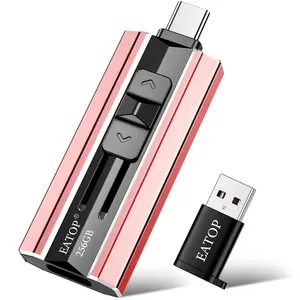 EATOP USB 256GB 512GB 1TB Flash Drive Intended for iPhone iPad, Memory Stick Storage for Photos and Videos Backup, Compatible with iPhone iPad Android PC, Plug and Play, No Application Required (1 PACK)