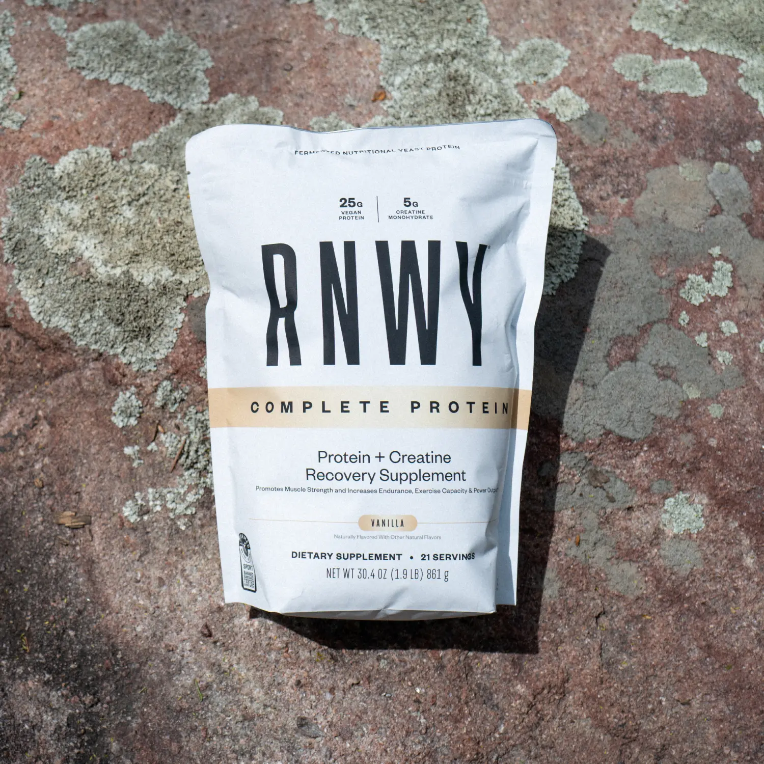 RNWY Premium Protein Powder with Creatine – Complete Dietary Supplement for Muscle Support, Fitness Endurance, and Fitness Goals