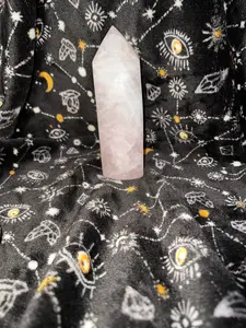 Rose quartz tower