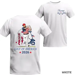Patriotic Golf 2026 T-Shirt/Sweatshirt/Hoodie, Gulf of America Graphic Tee, USA Golf Lover Shirt, Funny Election Style Gift, For Men and For Women