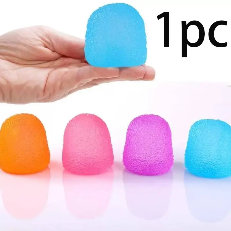 1 Pc Candy-Shaped Squeeze Squishy Stress Relief Toy, Multicolor Textured Surface Fidget Squishies for Office and Classroom, Fun Gift for Christmas, Easter and Birthdays