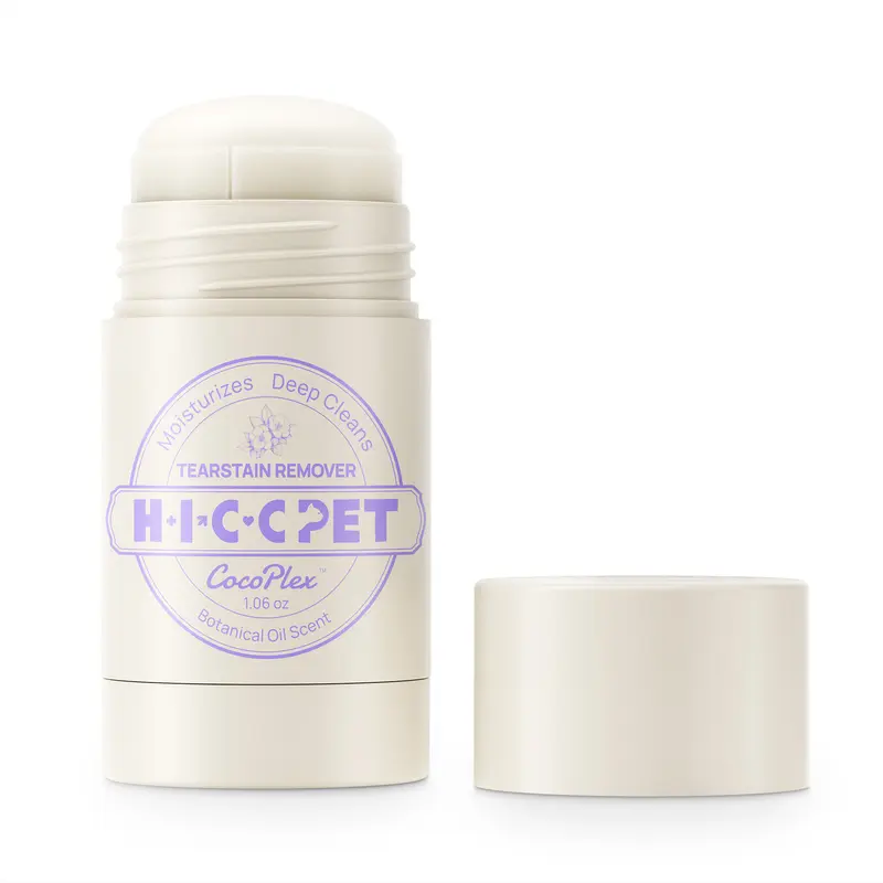 【New Arrivals】HICC PET Gentle Puppy Eye Balm for Tear Stains Coconut Oil Infused, Hypoallergenic Soothe & Hydrate, Safe for Puppies, Pet Eye Tear Stain Balm Natural Cleanses, Soothes & Brightens Stain Perfect for Dogs and Cats