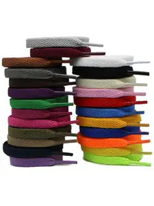 Flat Shoelaces for Casual Shoes, Sports Shoes, Skateboard Shoes, Basketball Shoes, Canvas Shoes, Hiking Shoes, Leather Shoes, Sneaker