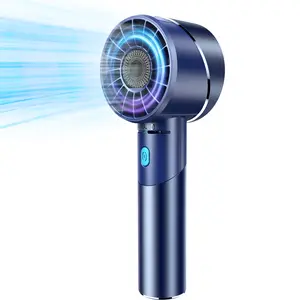 Handheld Fan,Portable Turbo Fan,Powerful Personal Fan(7000rpm High-Speed Motor,Battery Work 3-16 H),USB Rechargeable Mini Handheld Fan for Travel/Outdoor/Gift/Makeup
