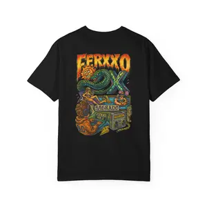 FERXXXO Vol. X SAGRADO T-Shirt - Unisex 100% Ring-Spun Cotton Comfortable & Durable Streetwear Tee for Music Lovers