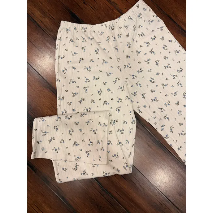Sunday Bloom Pointelle Pants