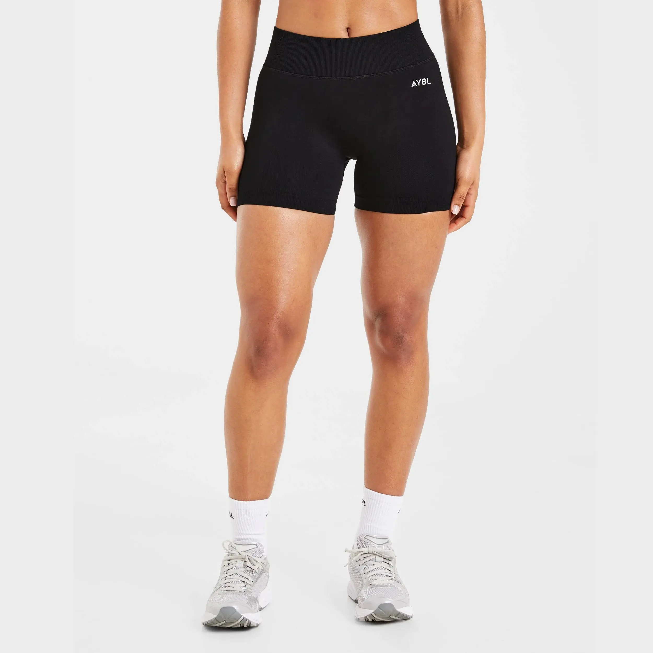 AYBL Adapt Seamless Shorts 4.5 - Light Soft Fabric with Engineered Scrunch Knit & Enhanced Glute Contouring for Ultimate Fit