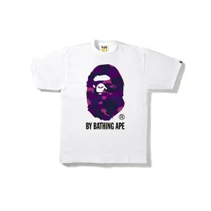 BAPE Color Camo By Bathing Tee White/Purple (men) by StockX