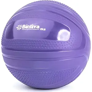 Non Bounce Slam Ball - Exercise Weighted Deadball for Workout and Fitness Routines - Medicine Dead Weight Ball