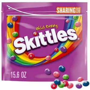 Skittles Wild Berry Chewy Candy, Sharing Size - 15.6 Ounce - Snack Sweet