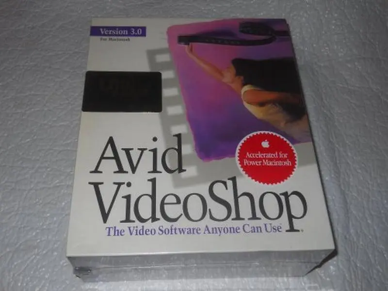 USED-Avid VideoShop Version 3.0 For Macintosh