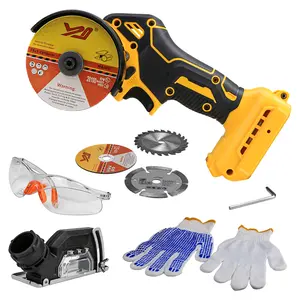 Cordless Cut Off Tool Compatible With DeWalt 20V MAX Battery (NO Battery) 3" Mini Circular Saw Brushless Motor Compact Saw Brushless 19,000RPM,for Metal/Wood/Tile/Plastic Cutting,summervibes