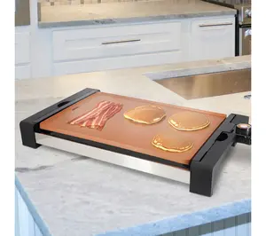 MegaChef 21" Copper Electric Griddle