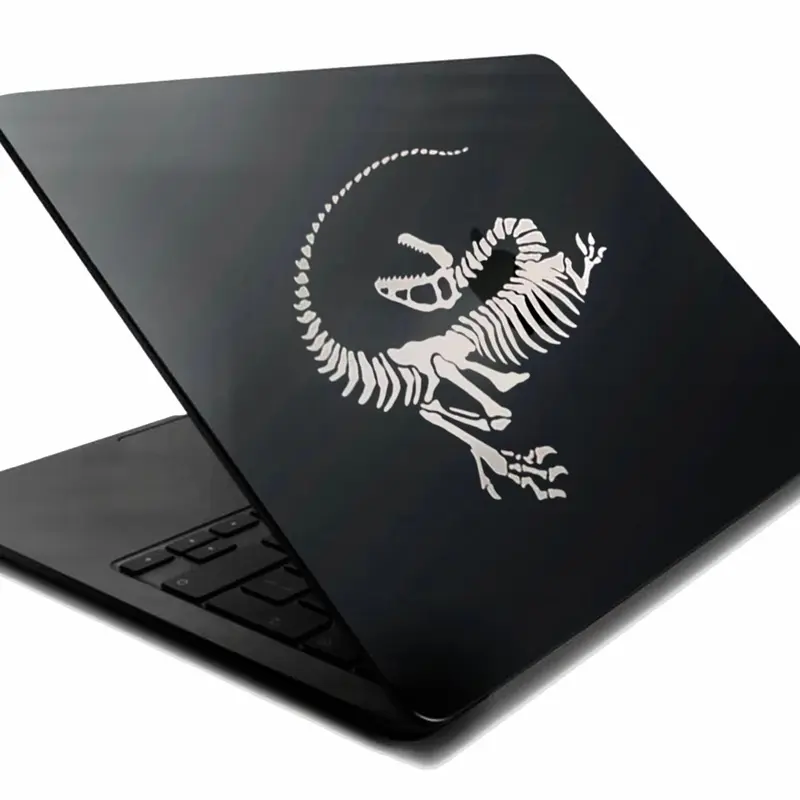 Velociraptor Skeleton Dinosaur Vinyl Decal