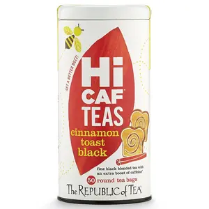 The Republic of Tea - HiCAF Cinnamon Toast Black Tea, 50 Tea Bags