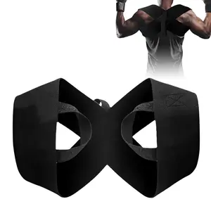 【Posture & Power】Heavy Duty Shoulder Training Straps for Bench Press, Open Shoulder Assist Band for Chest & Back Support, Back Straightener Correction Gear #FitnessEssential