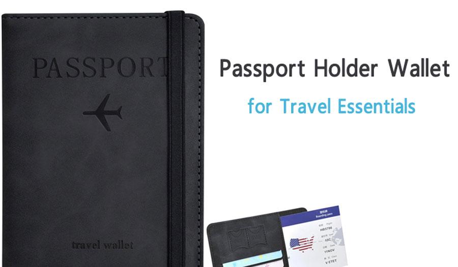 Passport Holder for Travel Essentials  Passport Wallet Cover Case for Travel  Accessories,Passport Book Holders for Women/Men