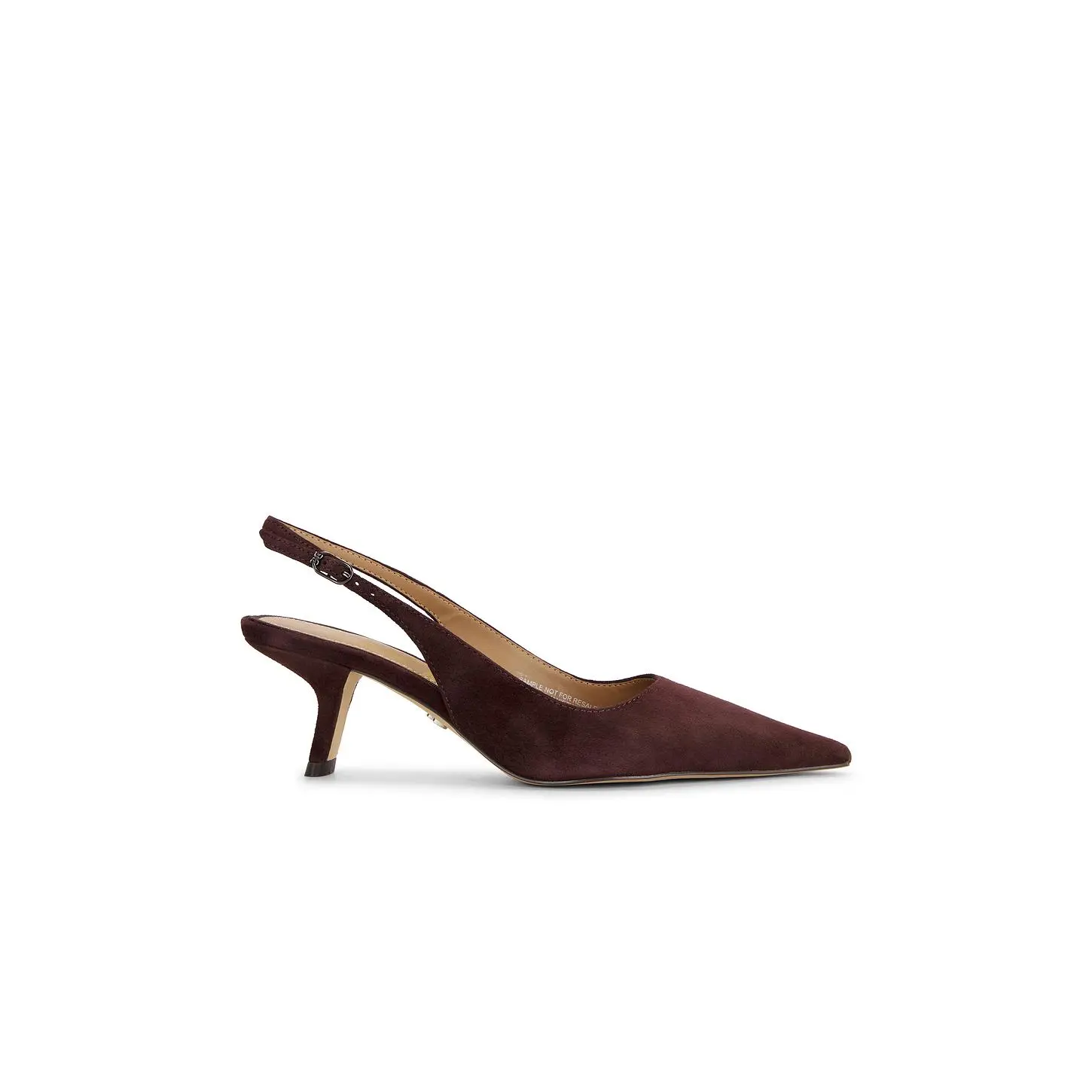 Sam Edelman Bianka Slingback Pump in Cafe Noir Suede