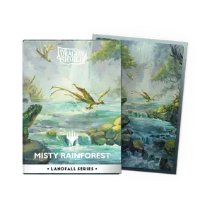 Dragon Shield Standard Art Sleeves - Misty Rainforest (Landfall Series)