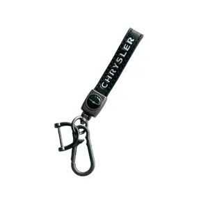 Genuine Leather Chrysler Keychain small gift