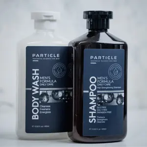 Particle Shower Set | Strengthen your hair and cleanse your body with Particle's shower duo set