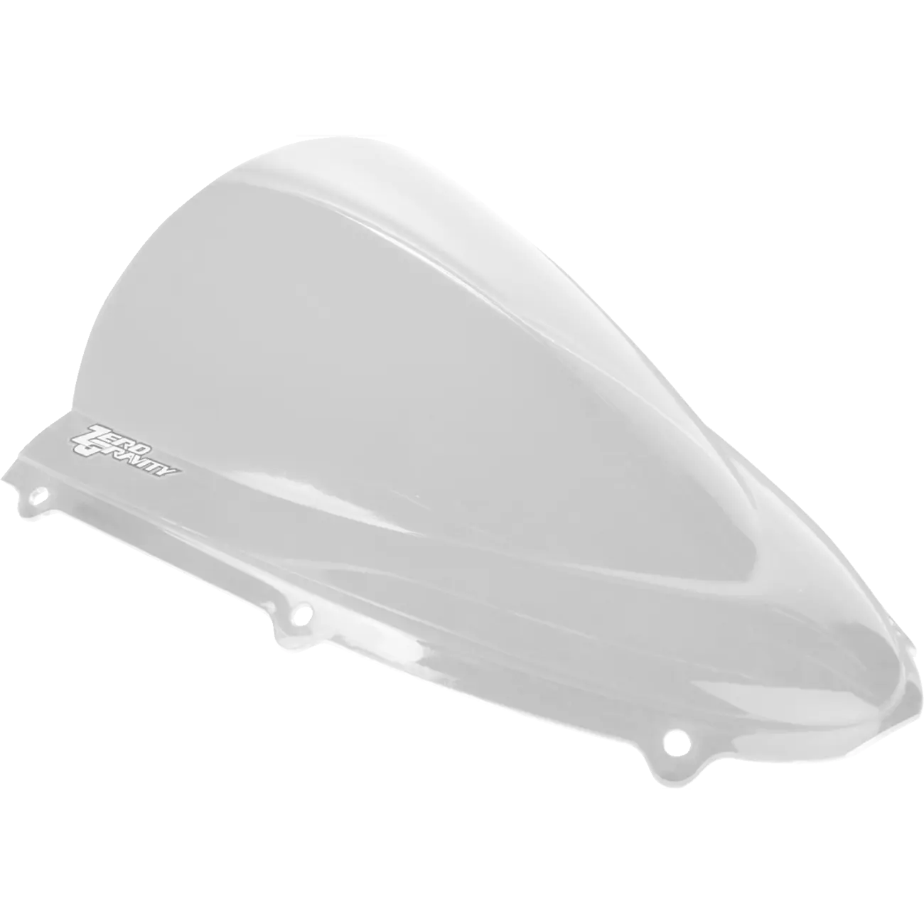 ZERO GRAVITY Double Bubble Windscreen - Clear