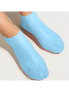 1pair Silicone Gel Moisturizing Socks For Foot Care, Prevent Cracking,Remove Dead Skin,Protective And Elastic Foot Care Socks