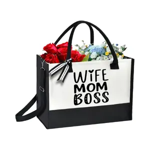 Stylish Mama Tote Bag for Women - Mother's Day, Birthday, Christmas, and Everyday Appreciation Gifts for Mom and Mama Life Lovers