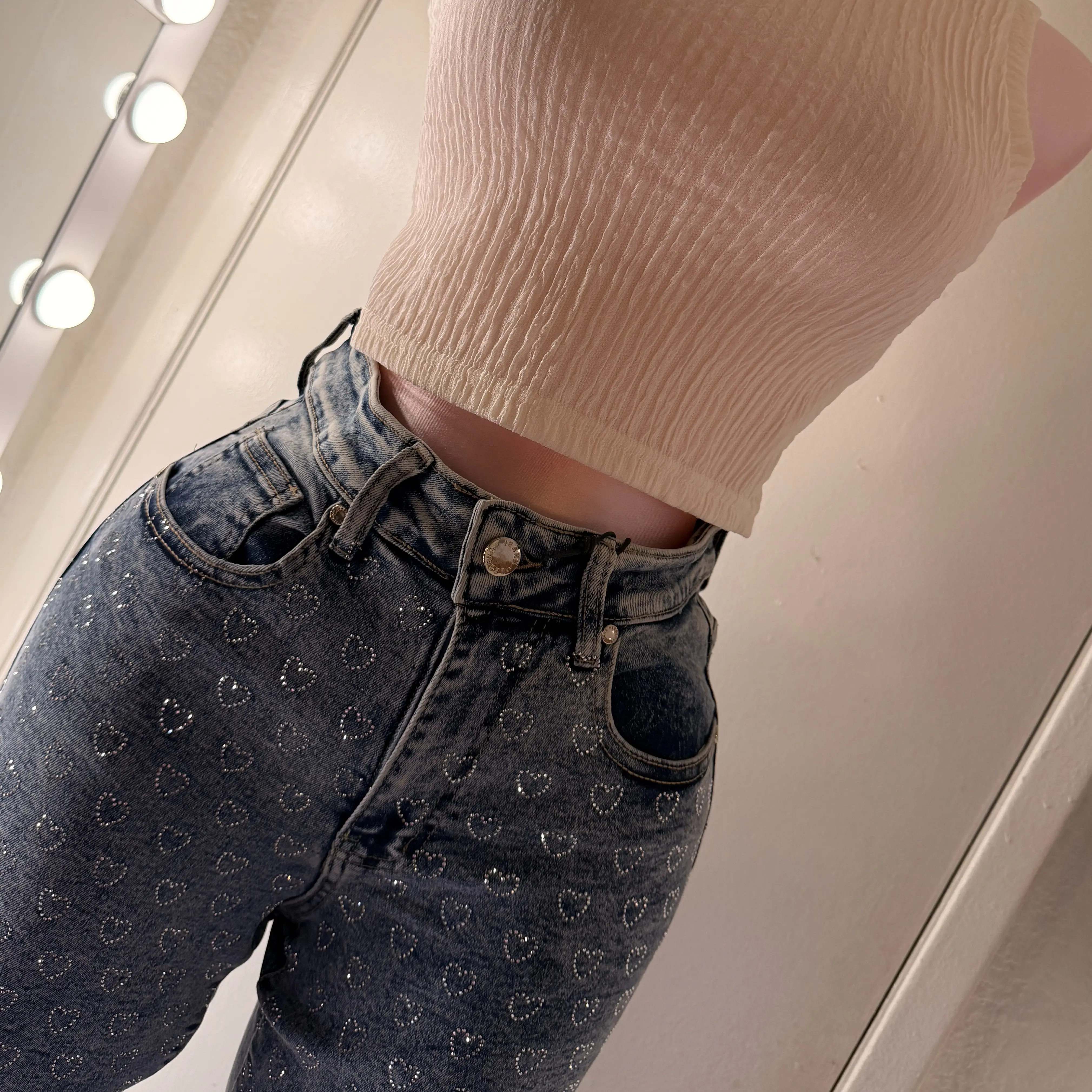 Sweetheart Shine Jeans