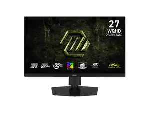 MSI MAG 274QPF E20 27" WQHD Rapid IPS Gaming Monitor 2560x1440 200Hz 0.5ms HDR400 FreeSync Premium Type-C 15W PD HDMI 2.0b DisplayPort Height Adjustable VESA Mount Anti-Glare