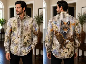 Barabas Wolf Luxury Shirt