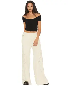 Wrangler Women's X Lainey Wilson High Rise Cowboy Sweatpants - 112375657