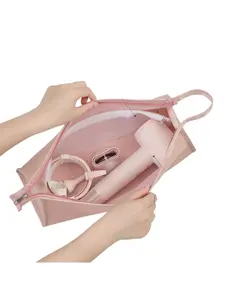 Dyson Hair Dryer Bag, Makeup Storage Bag, Straightening & Curling Iron Accessories Organizer, Styling Tools Storage Pouch, Essential Beauty Equipment Holder