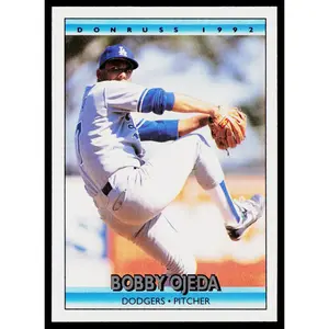 Bobby Ojeda 1992 Donruss #157b Los Angeles Dodgers