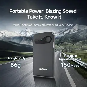 2026 Portable Travel WiFi Router - Wireless WiFi Modem, High-Speed Global Internet Access, Ultra-Fast Mobile Device, Stable Easy Connection, 1GB Free Data, for Outdoor Usage, TikTokShopSpringGlowUp Tri-Band