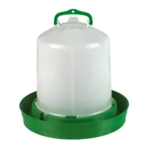 Premium 8 L Chicken Waterer with Plug – Durable Plastic Poultry Drinker